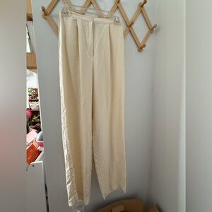 Vtg cream women’s trousers